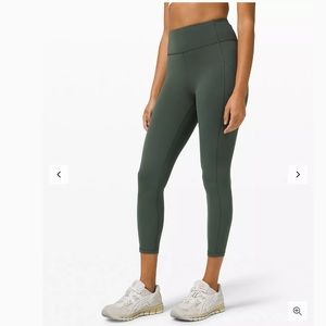 INVIGORATE HIGH-RISE CROP 23" Smoke Spruce